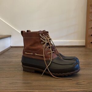 Sperry Brown and Black Men's Rain & Snow Boots